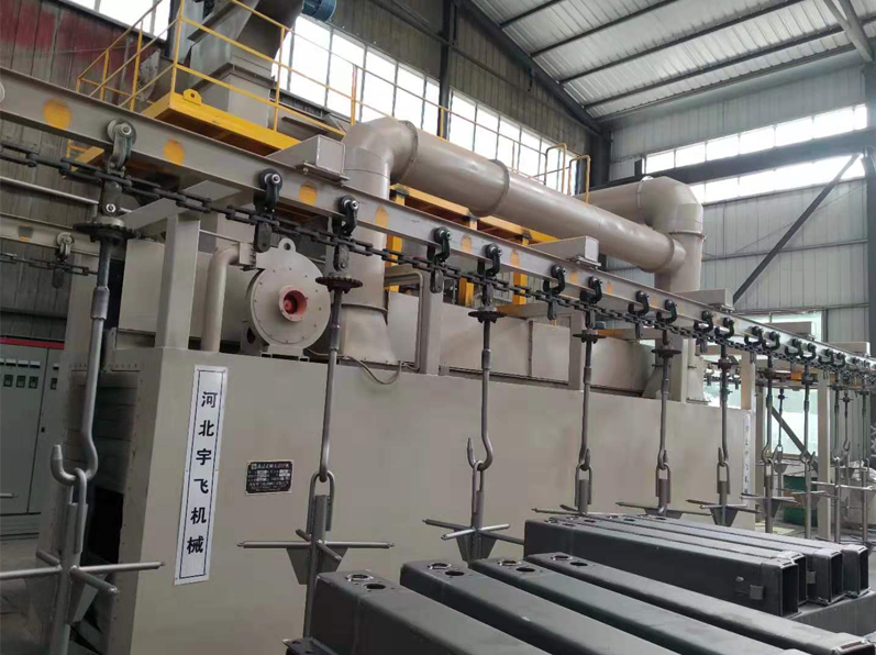 懸掛鏈通過(guò)式拋丸清理機(jī)，可定做