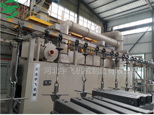 懸掛鏈通過式拋丸清理機(jī)，可定做